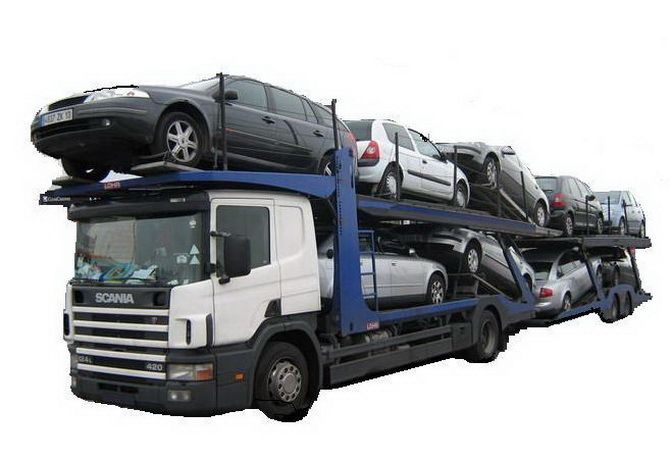Автовоз Scania P310