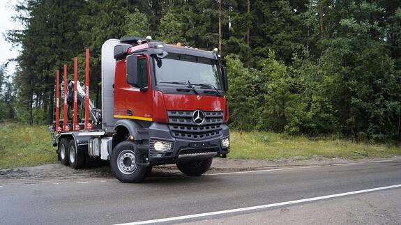 Аренда сортиментовоза Mercedes Arocs 3351