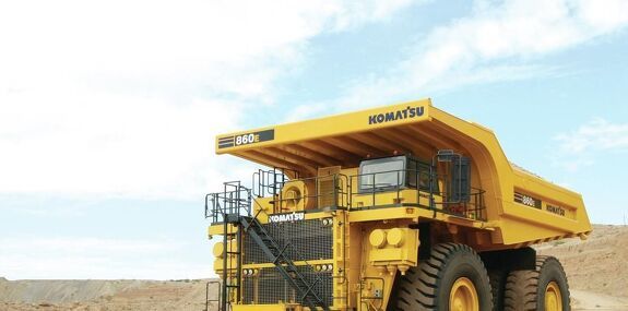 Аренда самосвала Komatsu 860E-1K